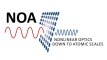 Logo of the collaborative research center NOA - Nonlinear Optics down to Atomic scales